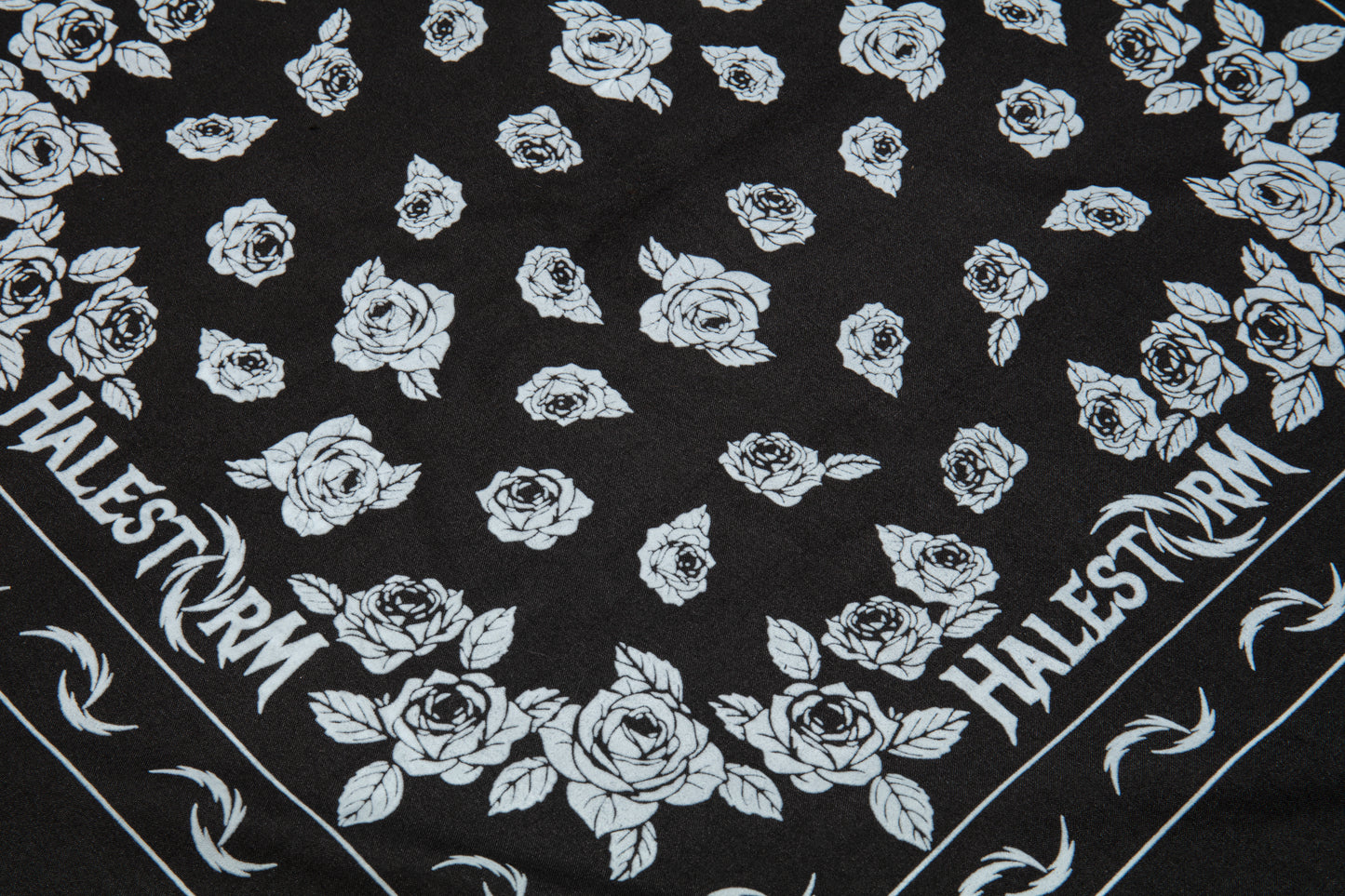 Rose Logo Bandana (Black)