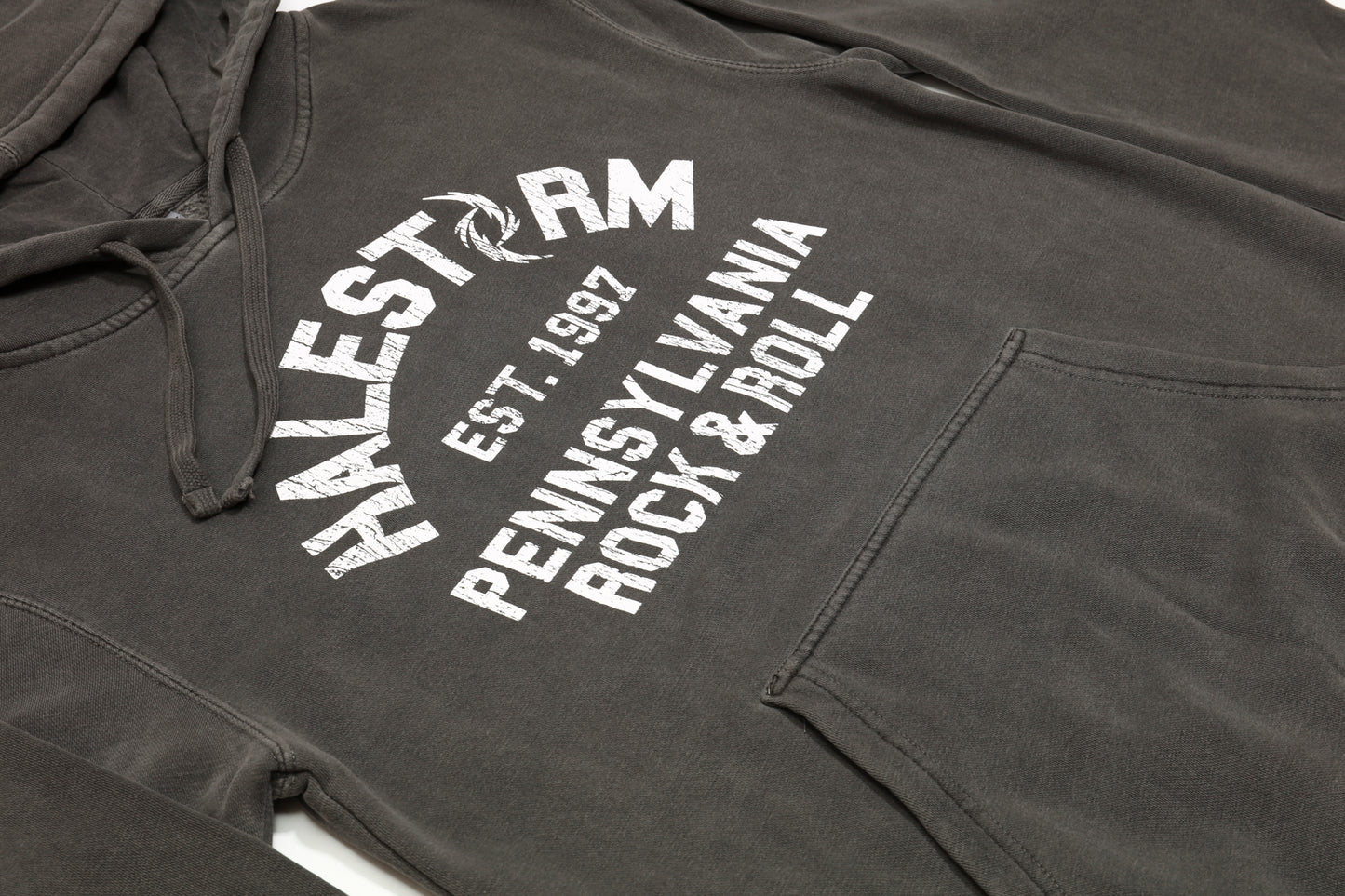 Pennsylvania Rock & Roll Pullover Hoodie (Pigment Black)