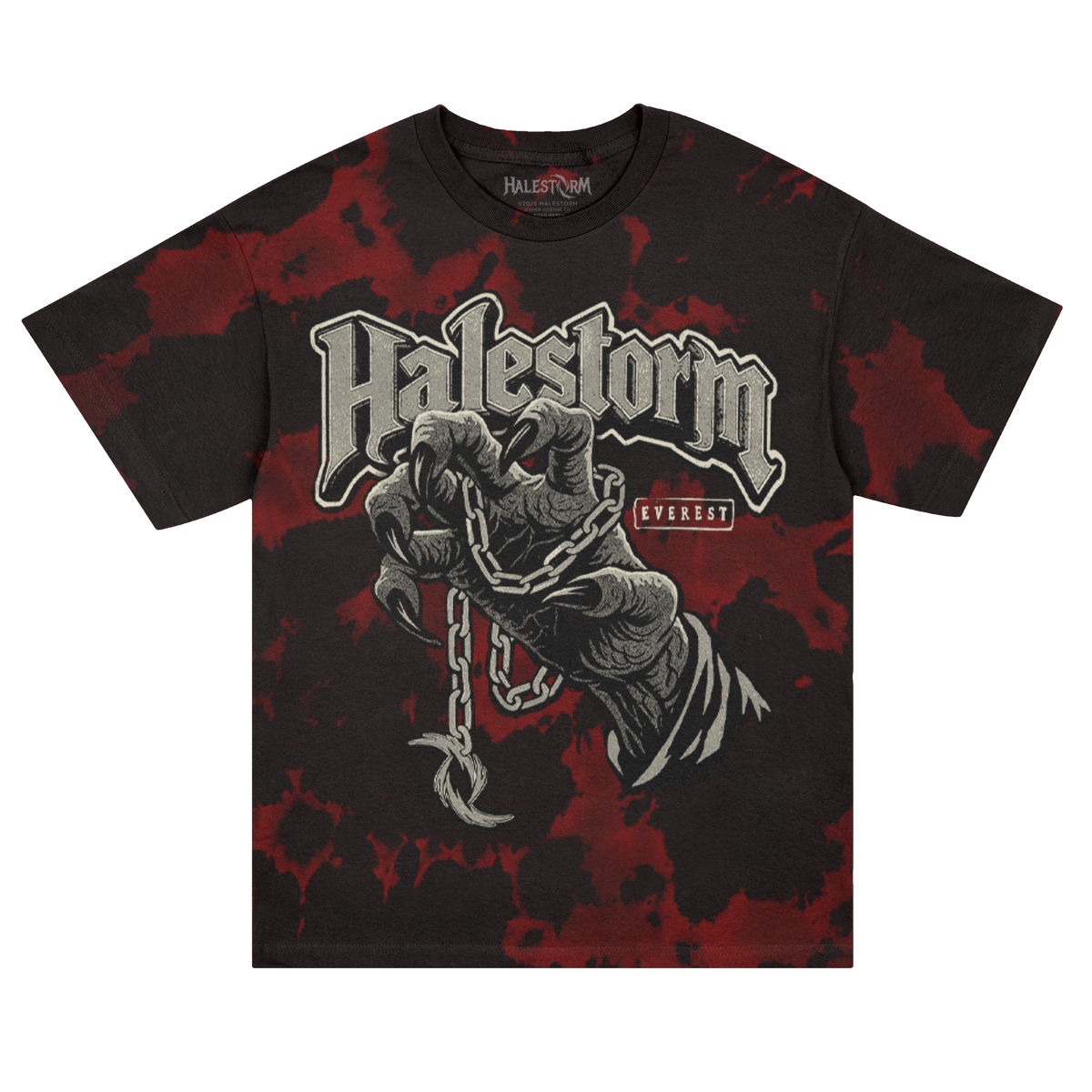Halestorm Claw Everest T-Shirt (Crystal Dye)