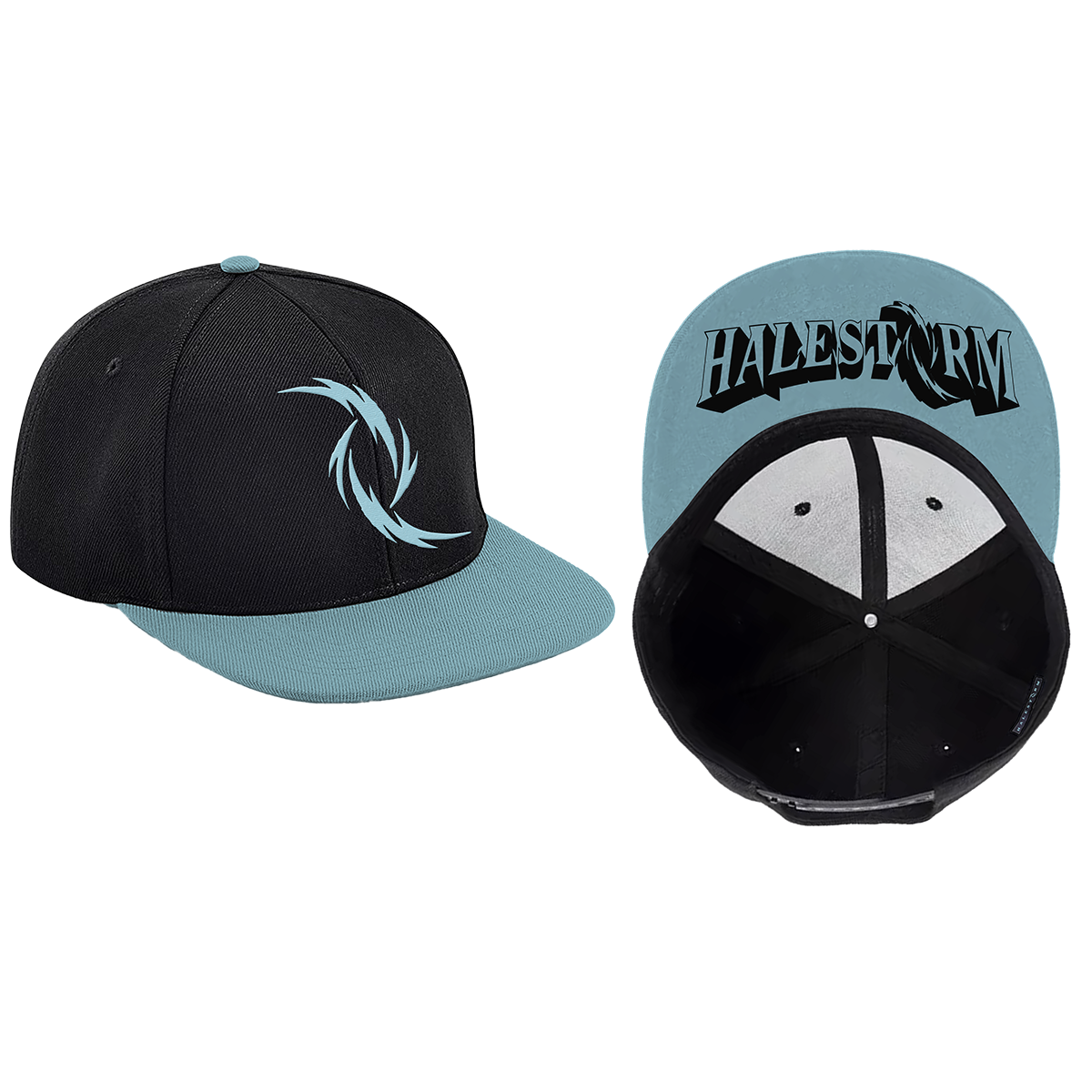 Halestorm Everest Snapback Hat (Black/Blue)