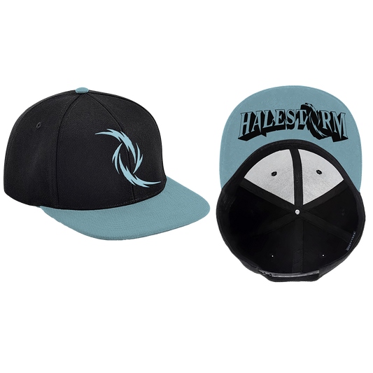 Halestorm Everest Snapback Hat (Black/Blue)