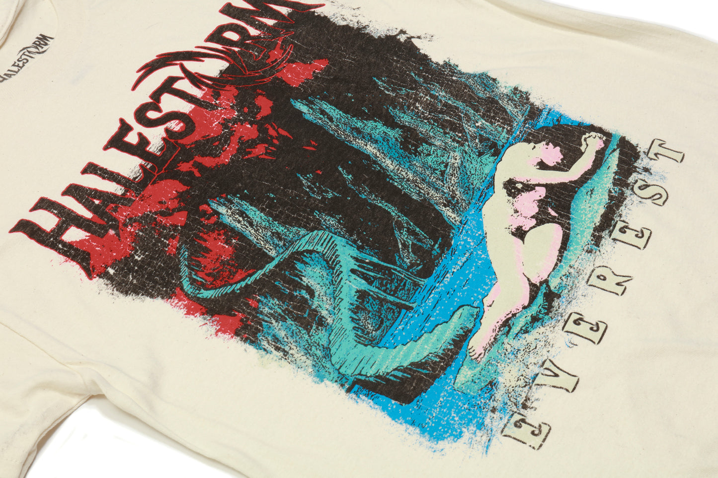 Distressed Everest T-Shirt (Natural)