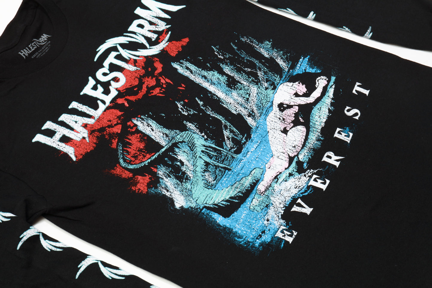 Distressed Everest Long Sleeve (Black)