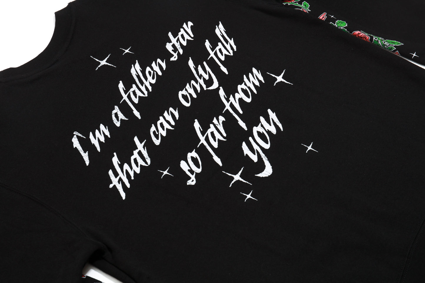 Fallen Star Crewneck Sweatshirt (Black)