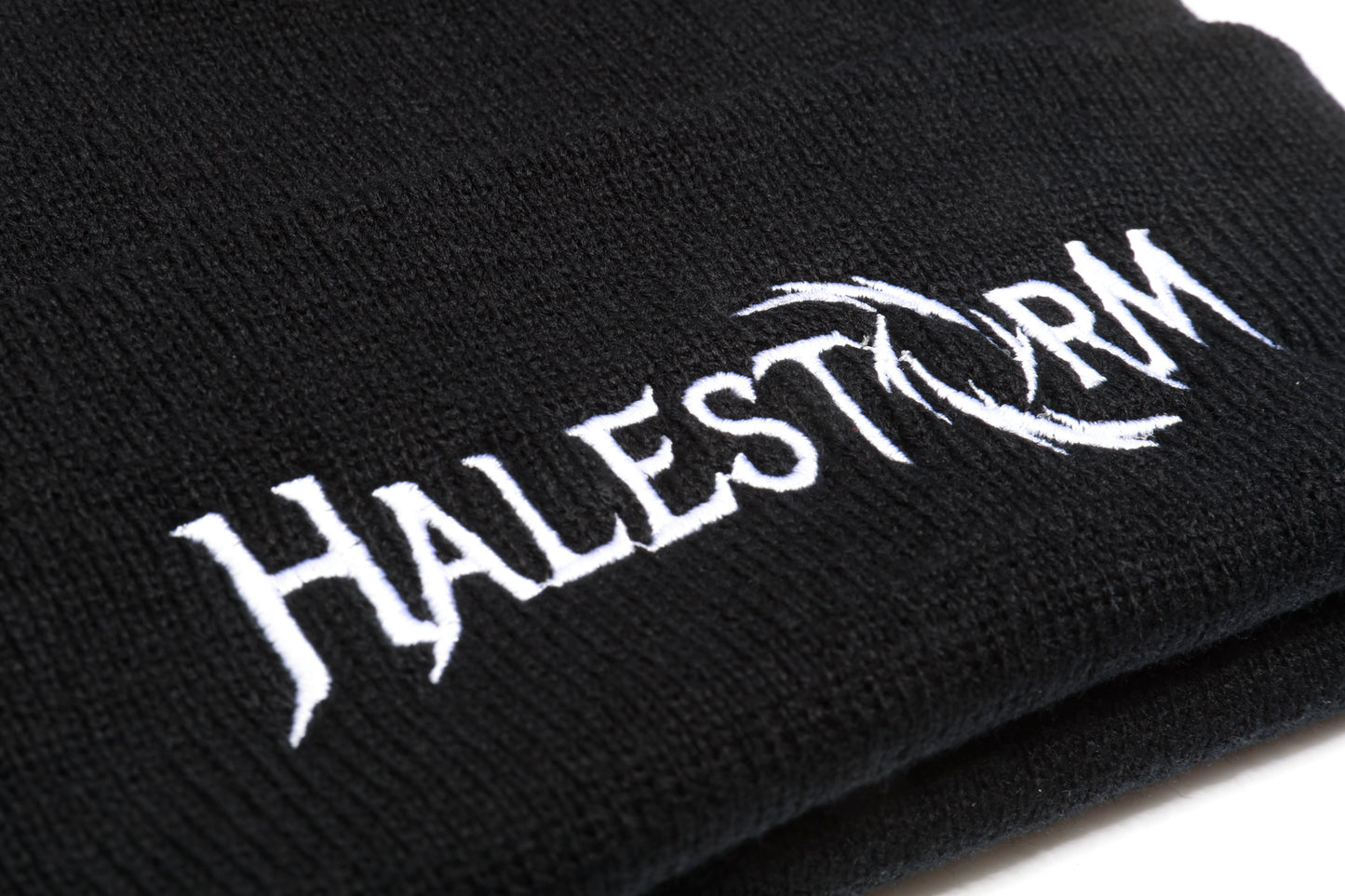 Logo Cuff Beanie (Black)