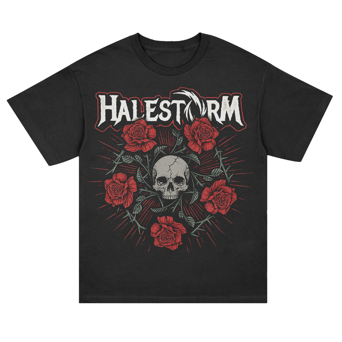 Penta Rose T-Shirt (Black)