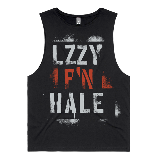 Halestorm LZZY F'N HALE Women's Tank Top (Black)