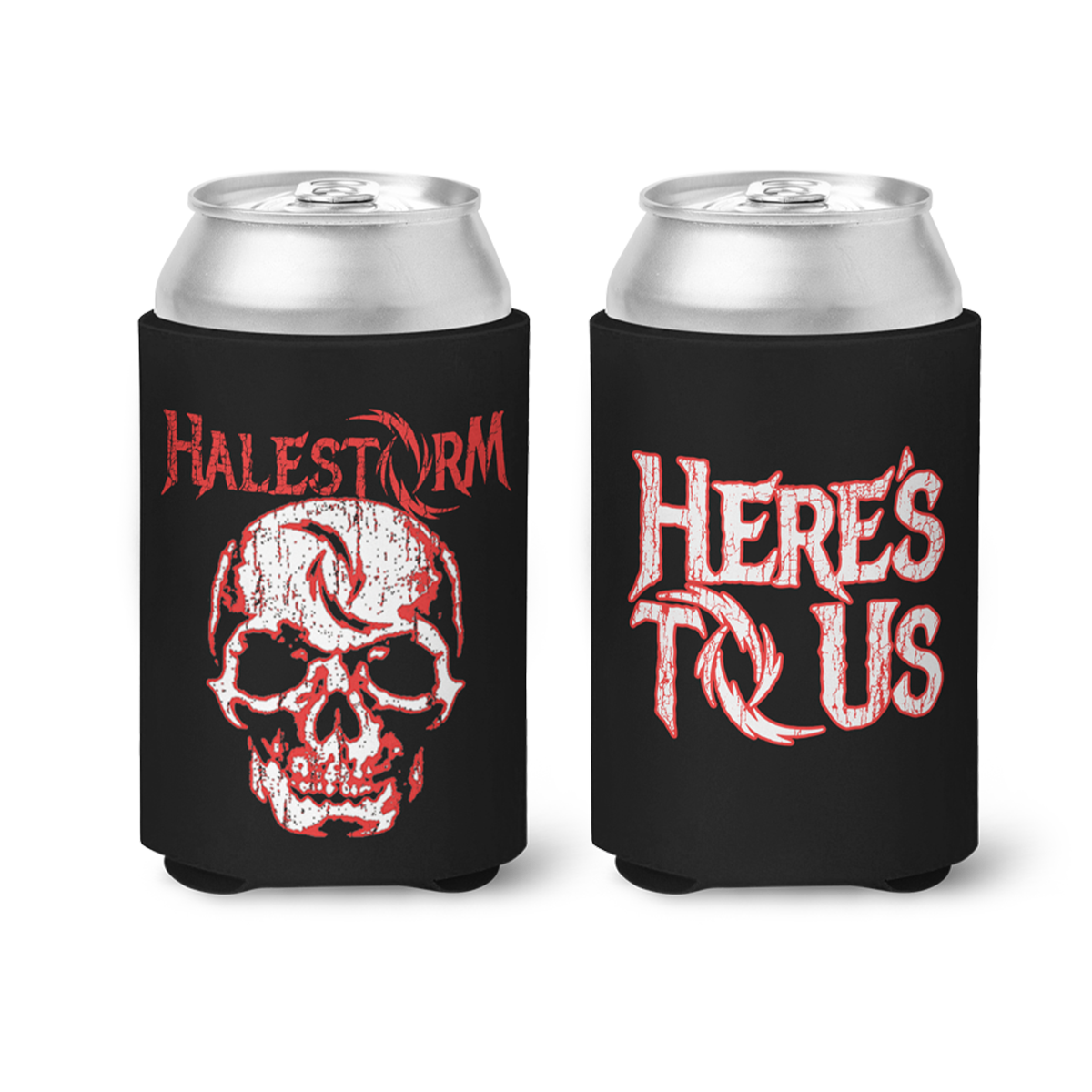 Halestorm Here's To Us Koozie (Black)