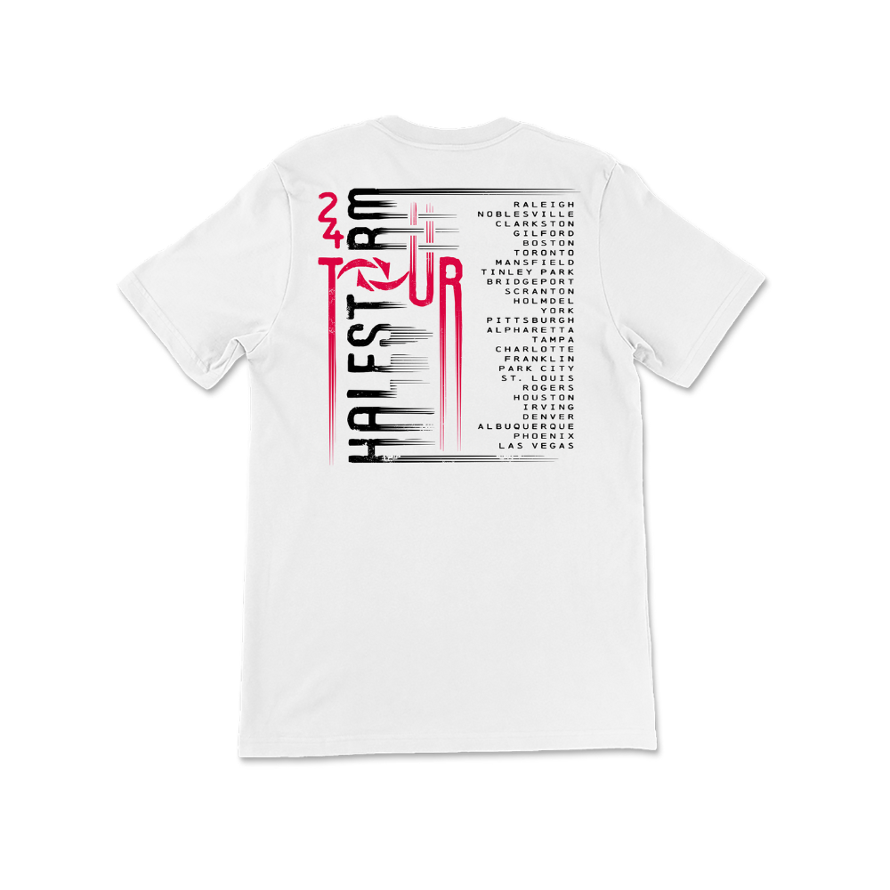 White 2024 Tour T-Shirt