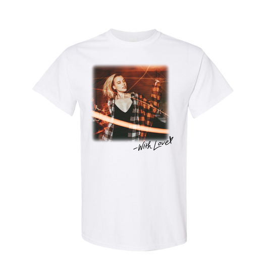 With Love White Photo T-Shirt