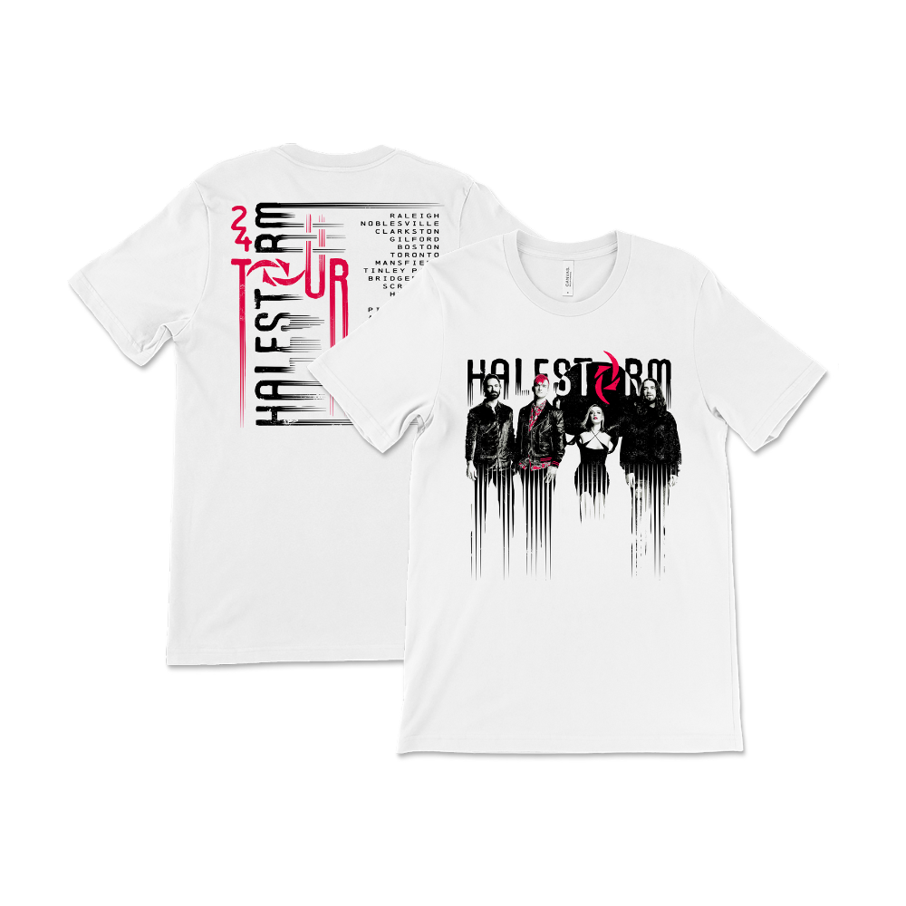 White 2024 Tour T-Shirt