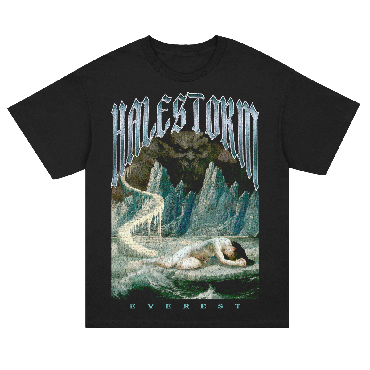 Halestorm Everest Cover T-Shirt (Black)