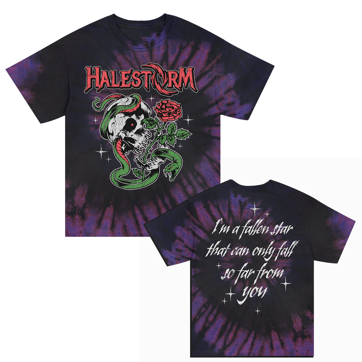 Fallen Star T-Shirt (Nebula Dye)