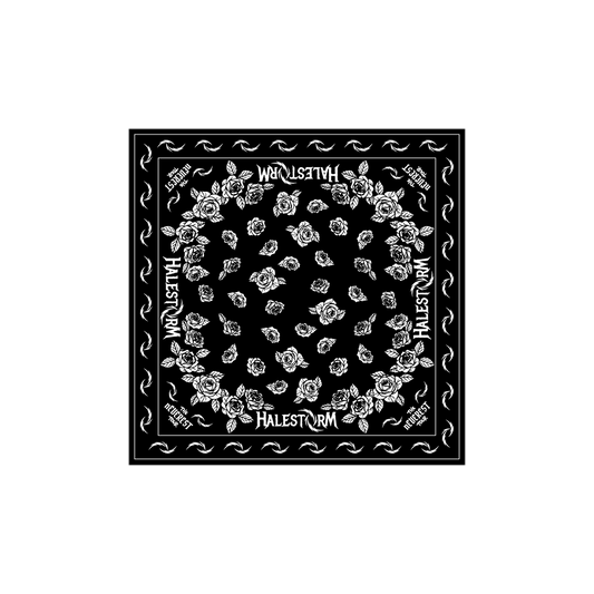 Rose Logo Bandana (Black)