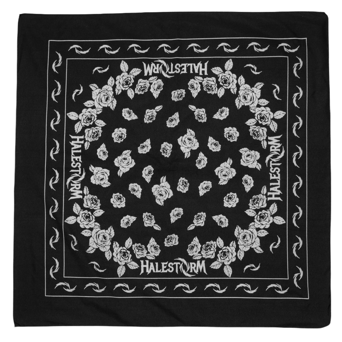 Rose Logo Bandana (Black)