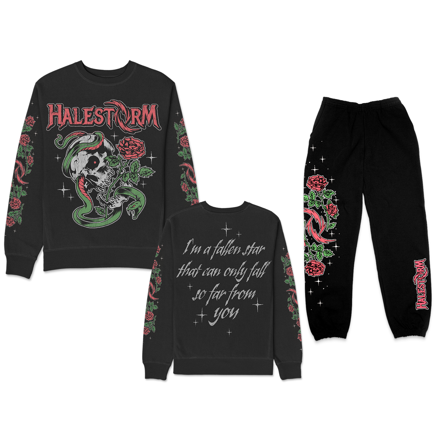 Fallen Star Sweatshirt & Sweatpants Bundle
