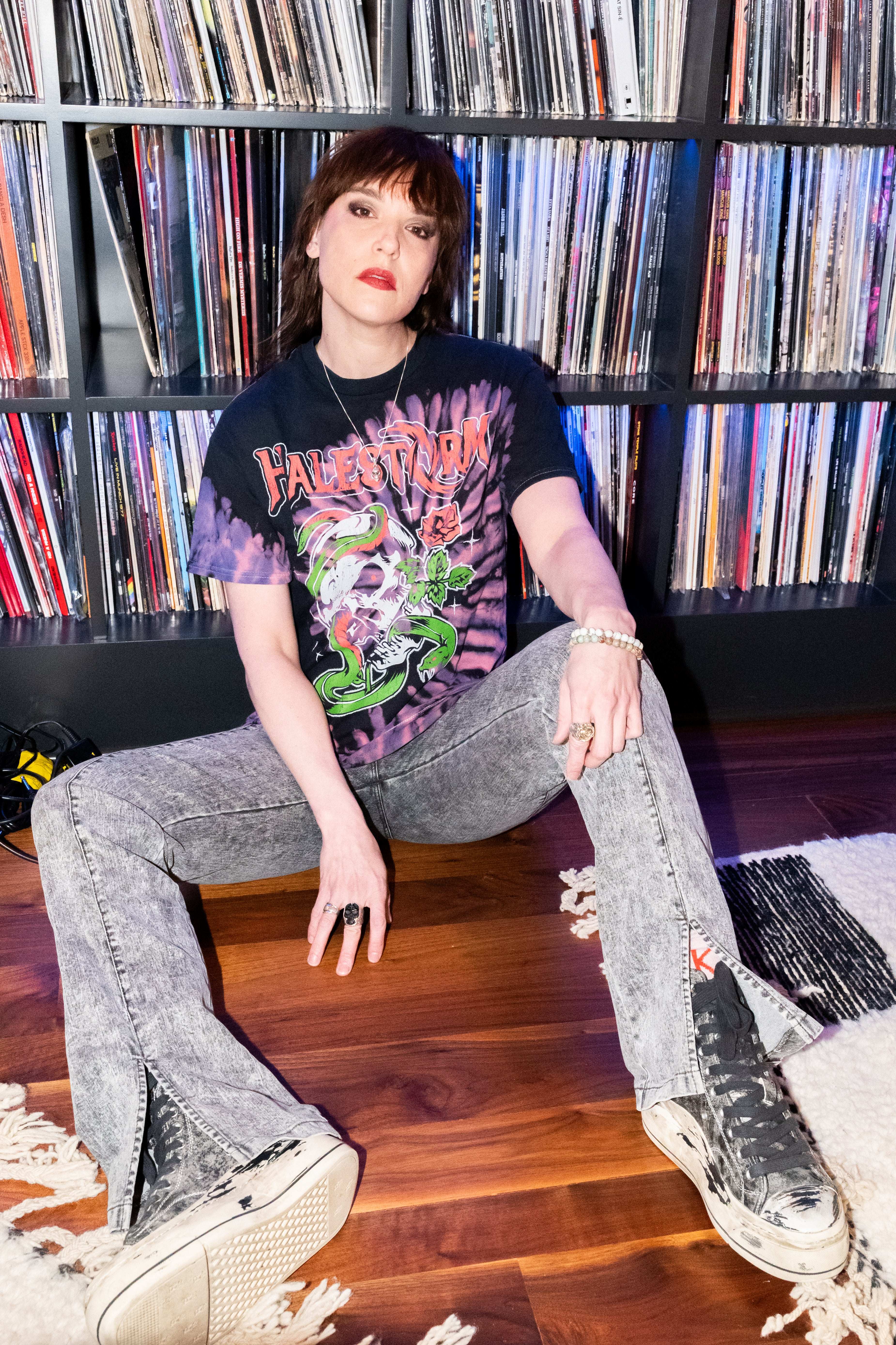 Fallen Star T-Shirt (Nebula Dye) – Halestorm Store