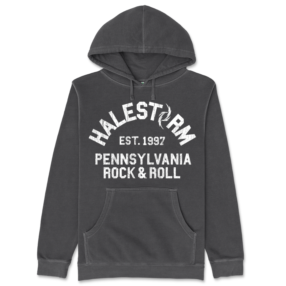 Halestorm Pennsylvania Rock & Roll Pullover Hoodie (Pigment Black)