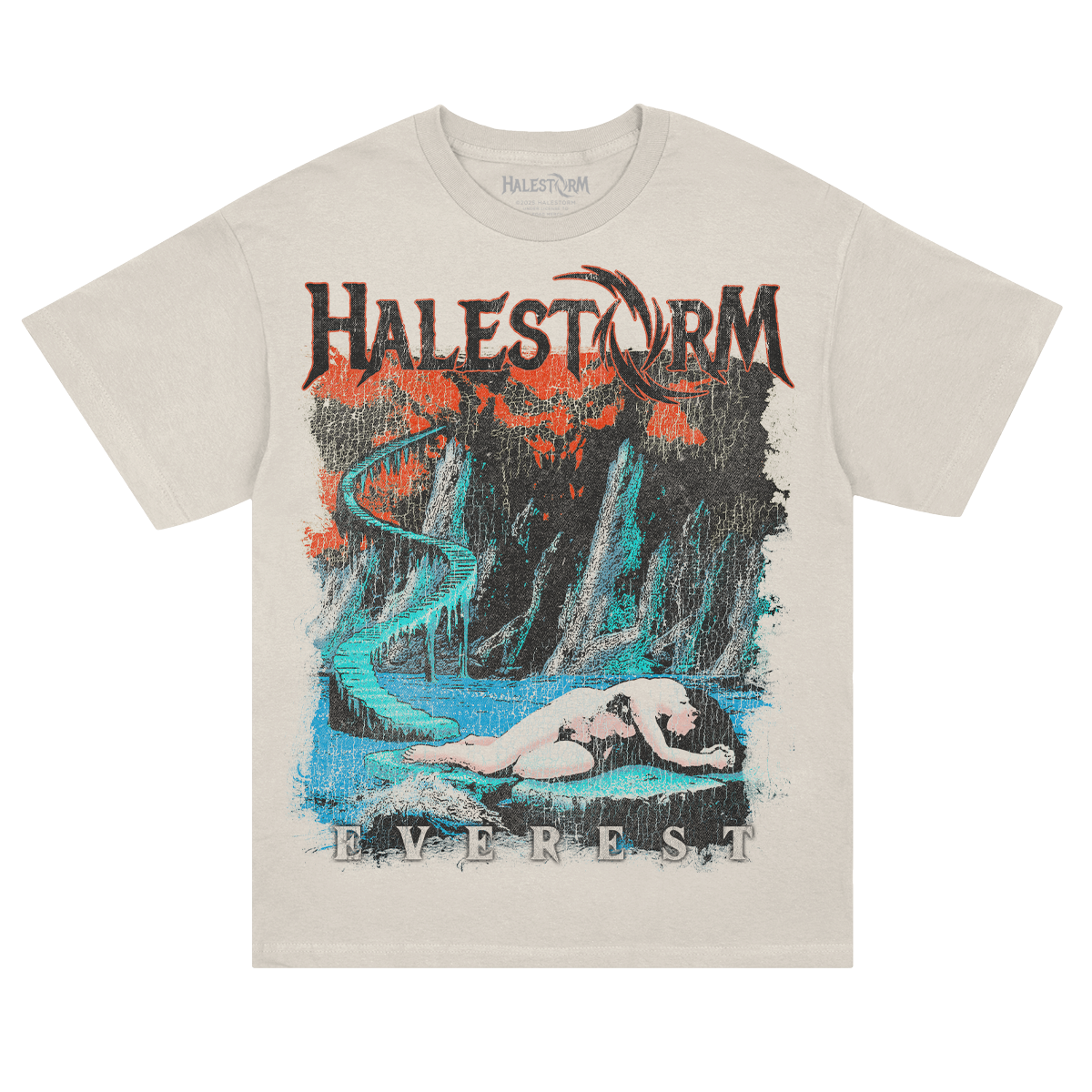 Halestorm Distressed Everest T-Shirt (Sand)